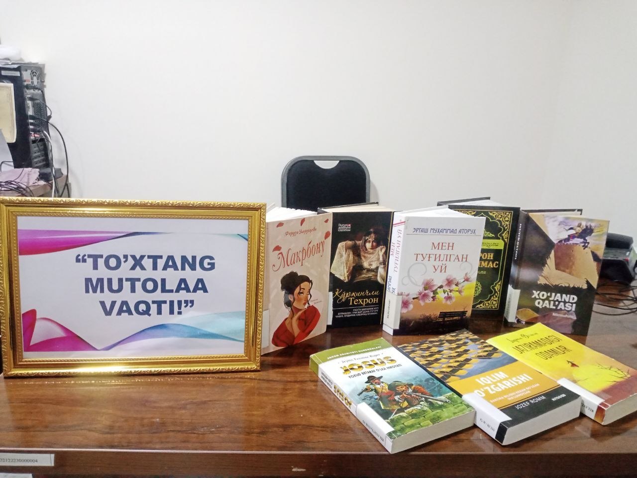 "To'xtang mutolaa vaqti" mavzusida davra suhbati